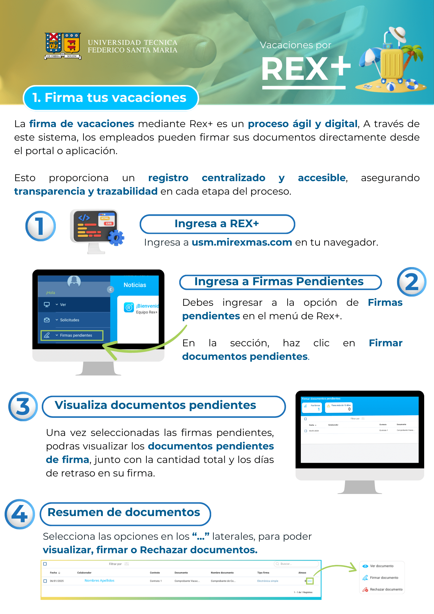 Rex+ - Dirección de Gestión y Desarrollo de Personas